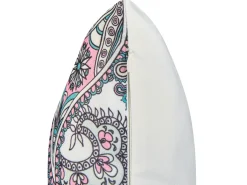 Sæt af 3 havehynder TIDE Ensfarvet Orientalsk mønster 45 x 45 cm Multifarvet