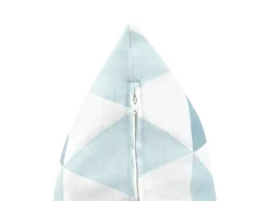 Sæt af 2 havehynder TRIFOS Geometrisk mønster 40 x 70 cm Blå