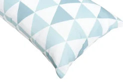 Sæt af 2 havehynder TRIFOS Geometrisk mønster 40 x 70 cm Blå