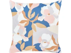Sæt af 2 havehynder VEREZZI Blomstermønster 45 x 45 cm Multifarvet