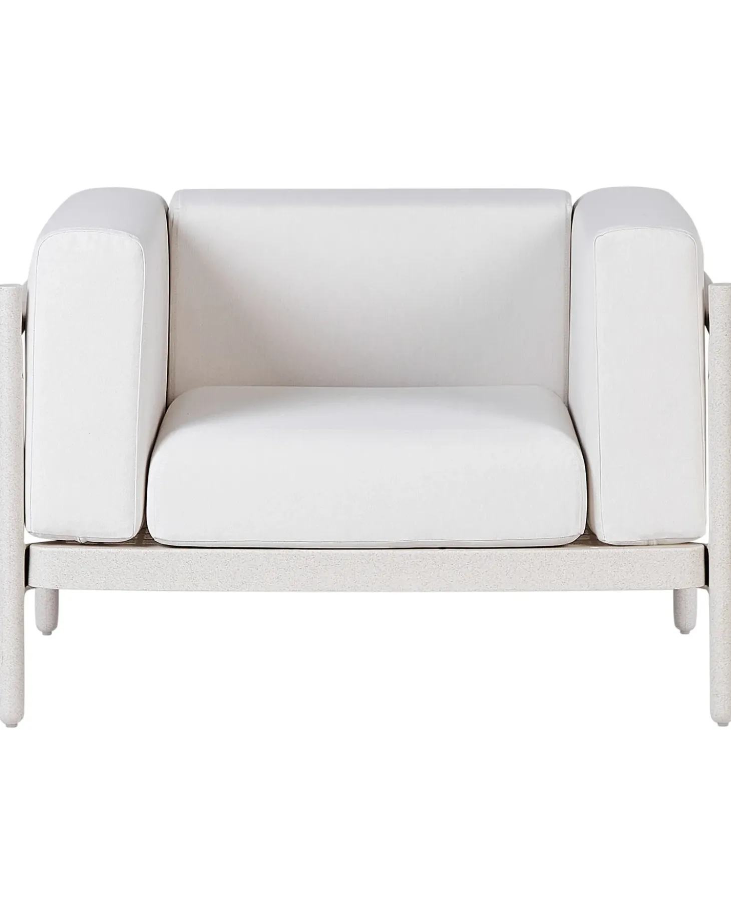 Sæt af 2 havelænestole FERRETTI Lys Beige
