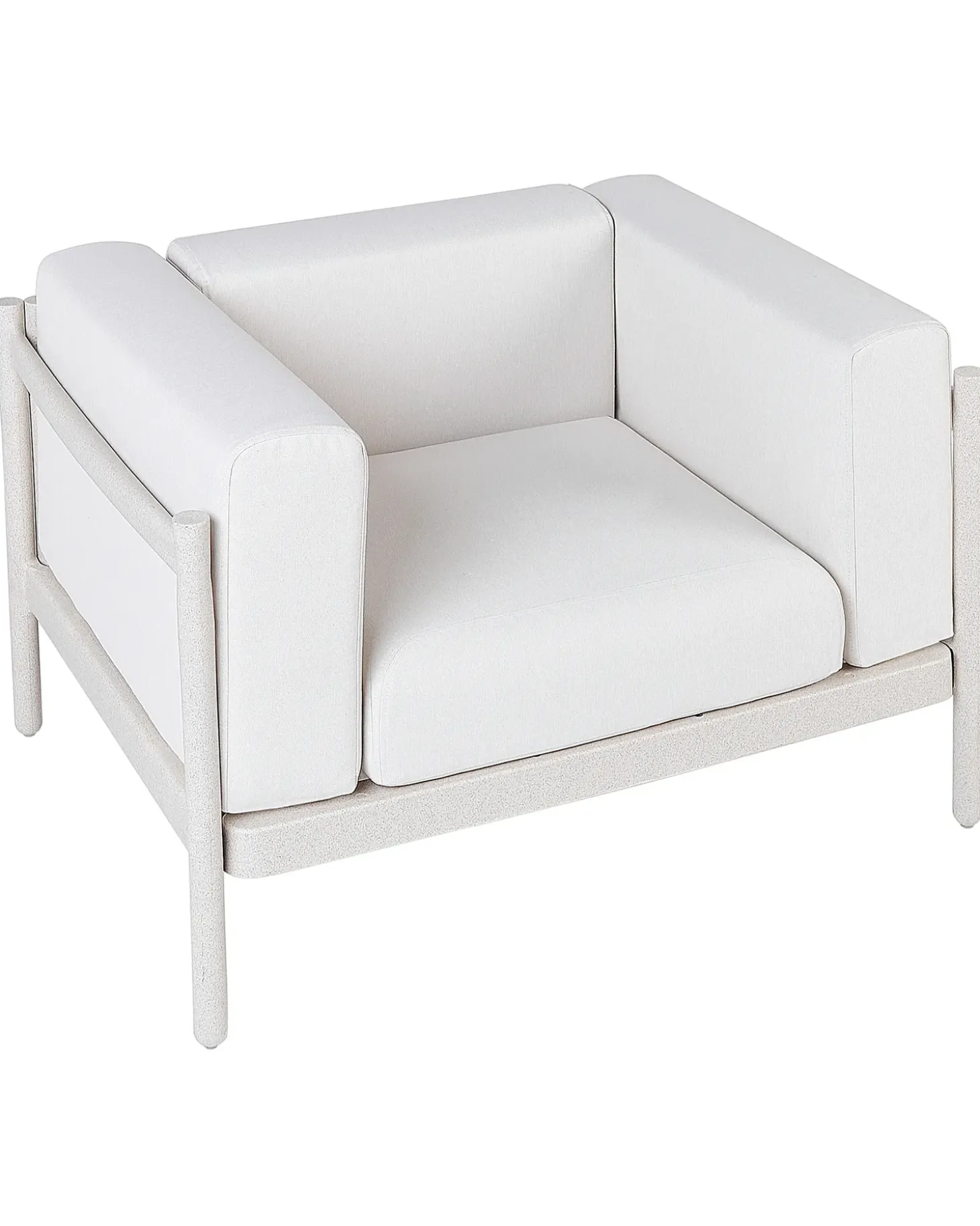 Sæt af 2 havelænestole FERRETTI Lys Beige