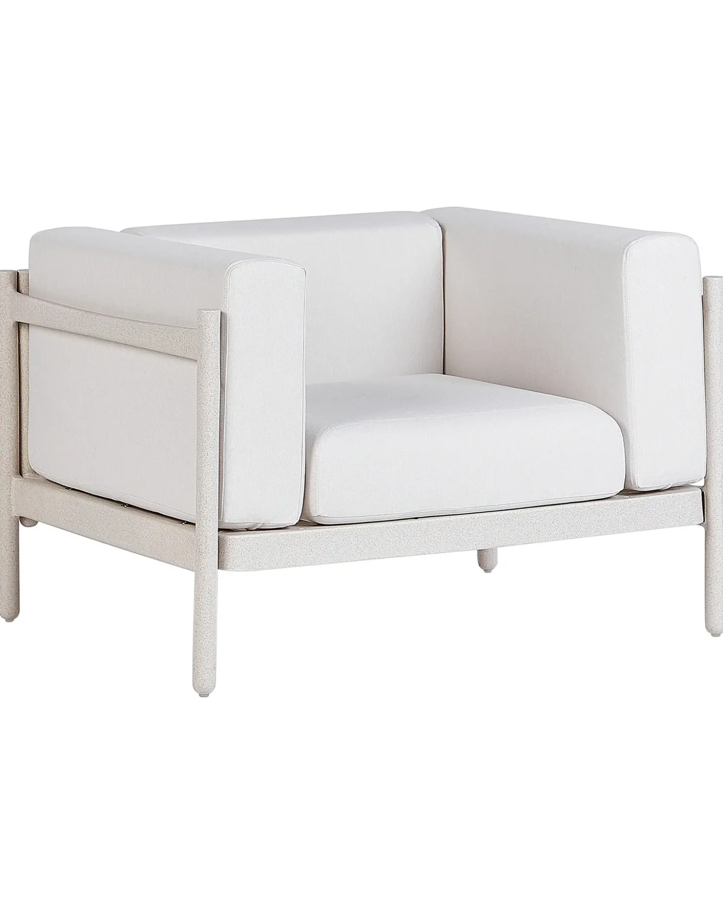 Sæt af 2 havelænestole FERRETTI Lys Beige