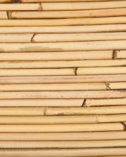 Sæt af 2 havelænestole MAIORI Rattan Naturlig