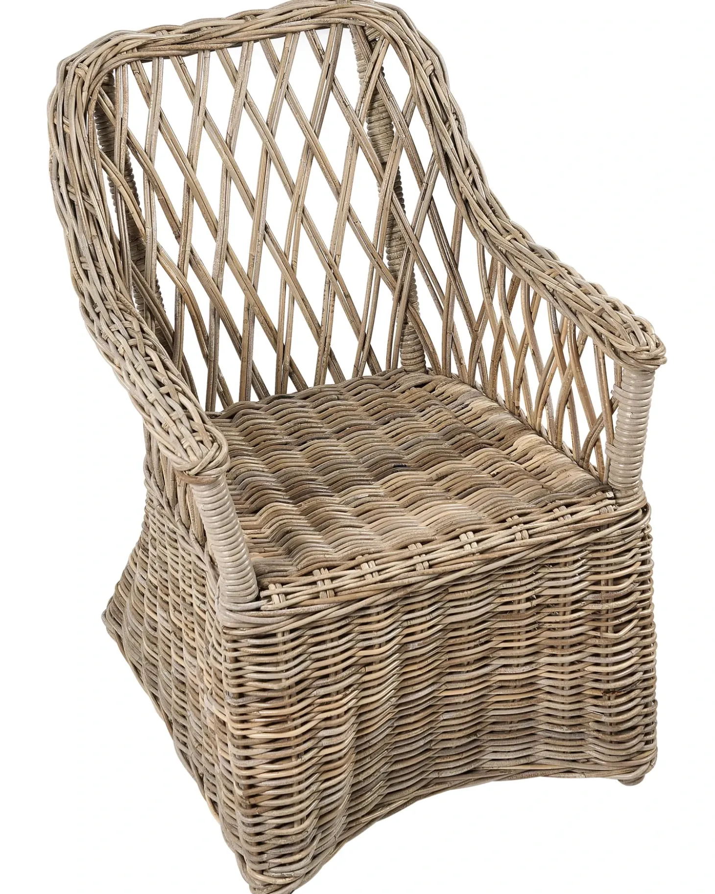 Sæt af 2 havelænestole MAROS II Rattan Naturlig