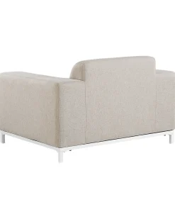 Sæt af 2 havelænestole ROVIGO Beige