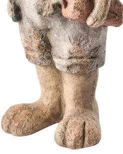 Sæt af 2 havestatuer BAROLO Kanin Multifarvet