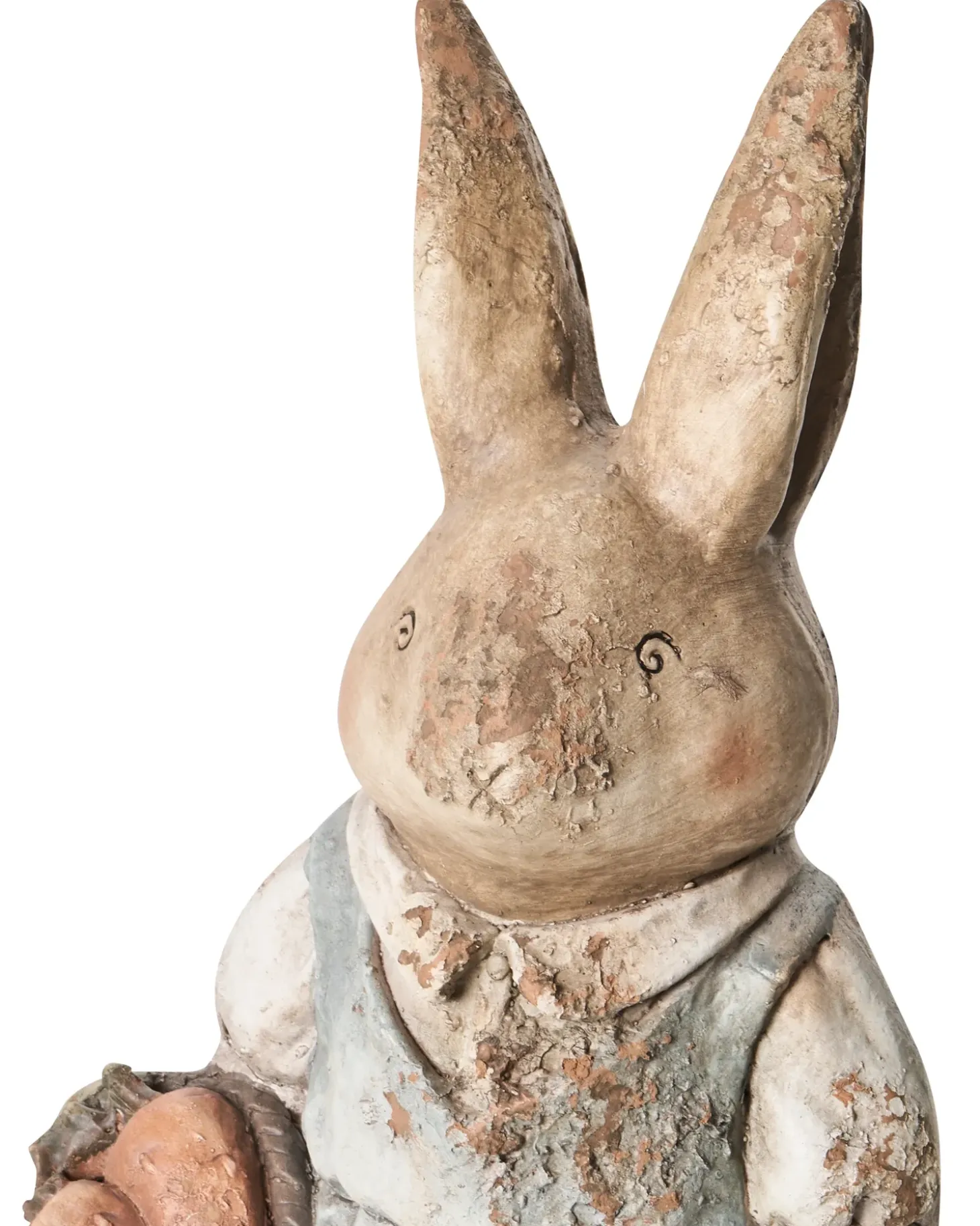 Sæt af 2 havestatuer BAROLO Kanin Multifarvet