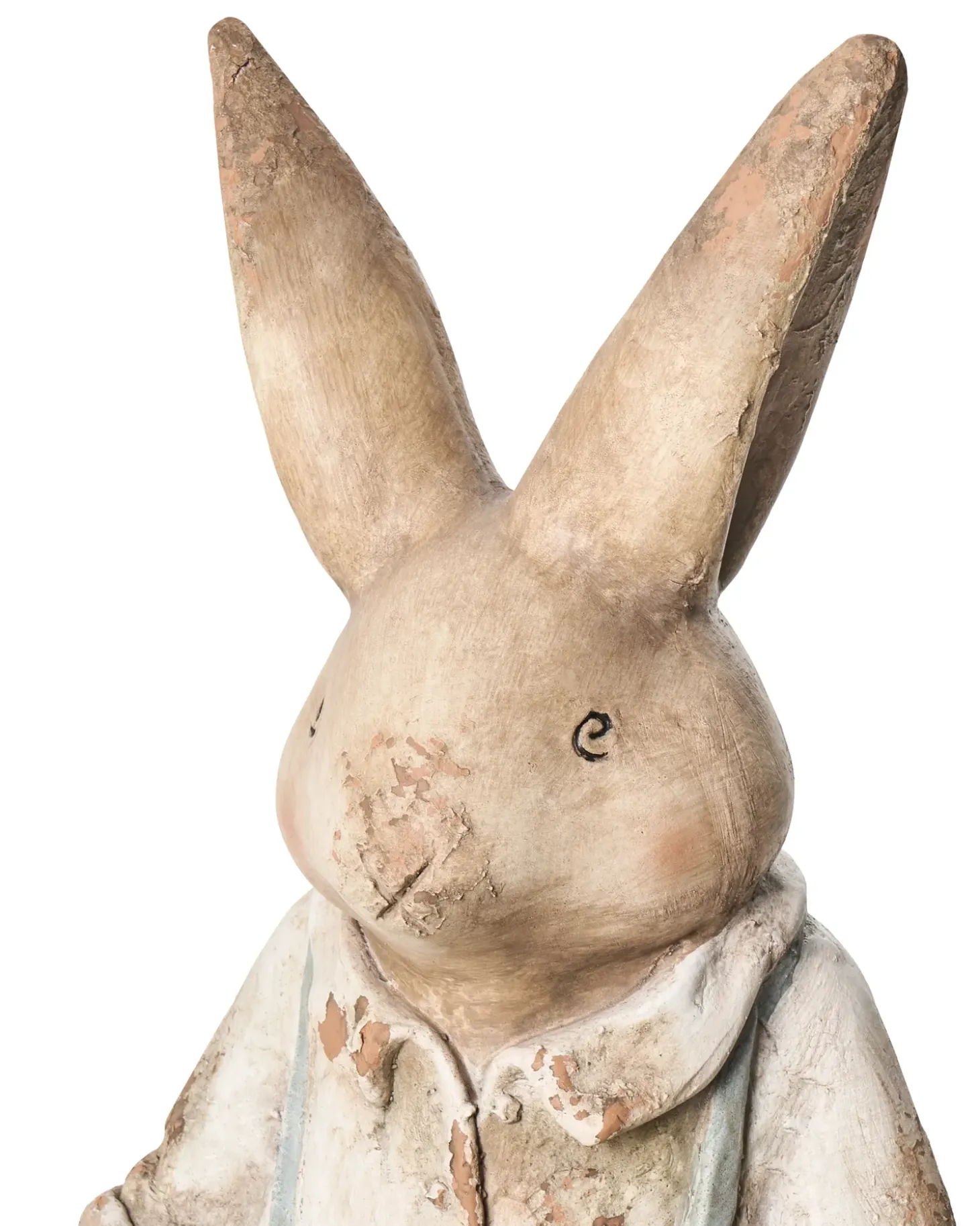 Sæt af 2 havestatuer CALCATA Kanin Multifarvet