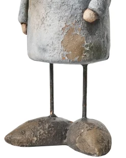 Sæt af 2 havestatuer GREVA Dværg Multifarvet