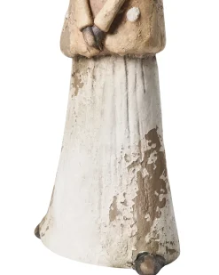 Sæt af 2 havestatuer GREVA Dværg Multifarvet