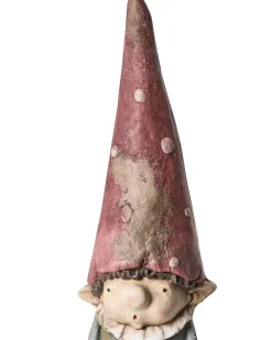 Sæt af 2 havestatuer GREVA Dværg Multifarvet