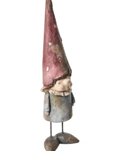 Sæt af 2 havestatuer GREVA Dværg Multifarvet