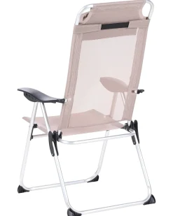 Sæt af 2 havestole ASINE Foldbar Metal Beige