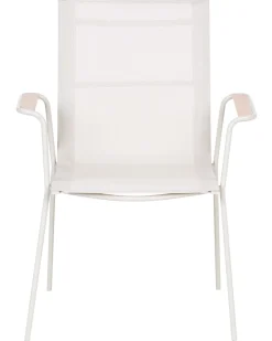 Sæt af 4 havestole CARAVINO Metal Lys Beige
