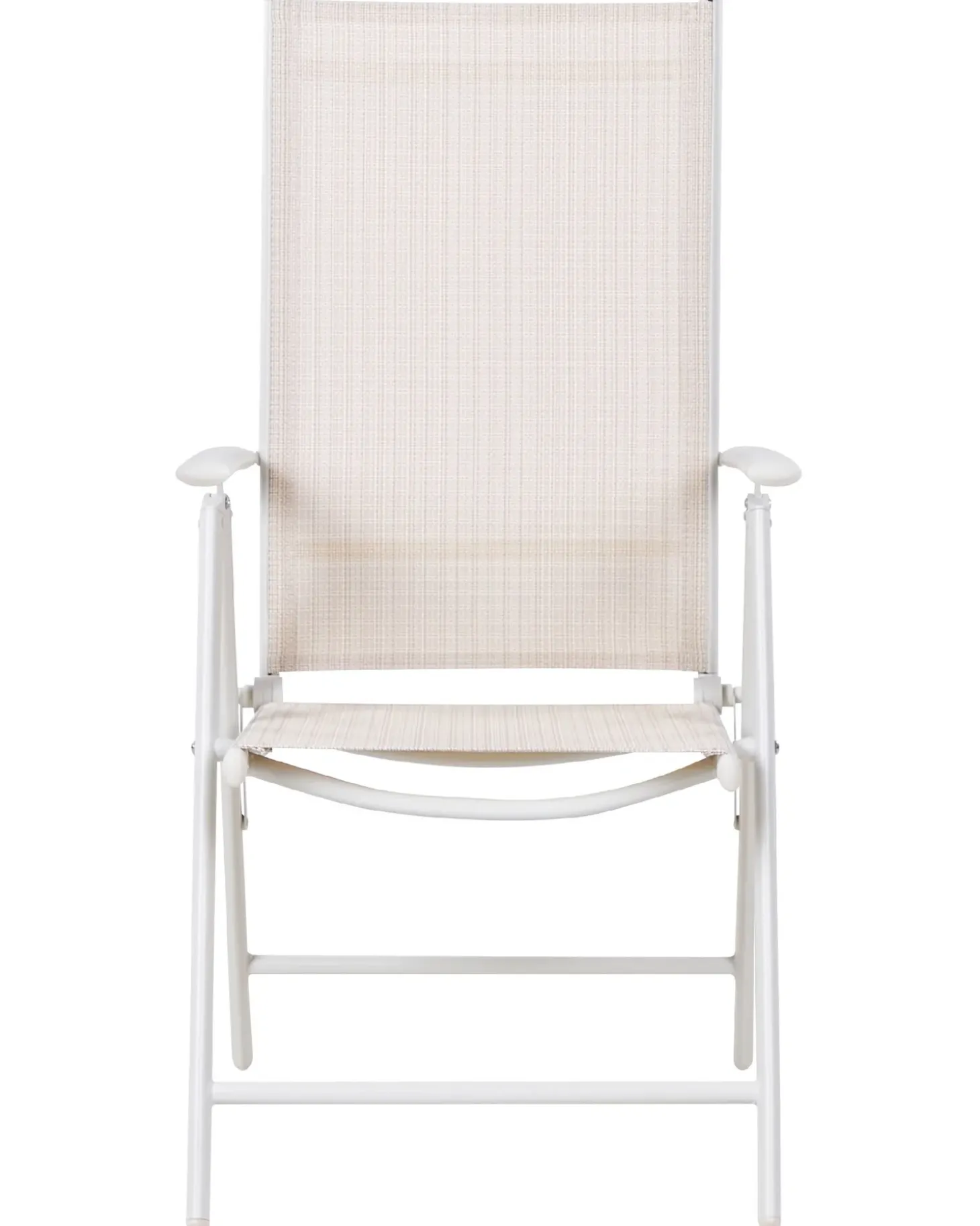 Sæt af 6 havestole CATANIA Metal Beige