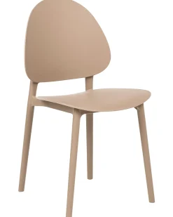 Sæt af 4 havestole CEARA Beige