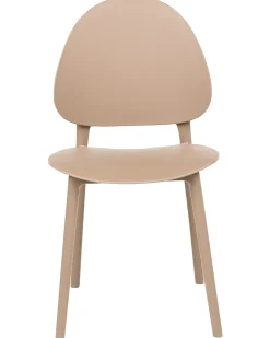 Sæt af 4 havestole CEARA Beige