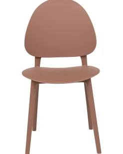 Sæt af 4 havestole CEARA Brun