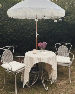 Sæt af 2 havestole CILENTO Metal Grå