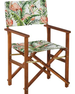 Sæt af 2 havestole CINE Akacietræ Mørkebrun