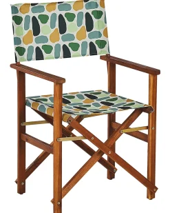 Sæt af 2 havestole CINE Akacietræ Multifarvet