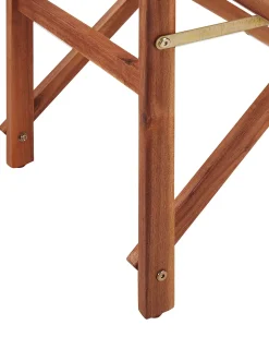 Sæt af 2 havestole CINE Akacietræ Multifarvet