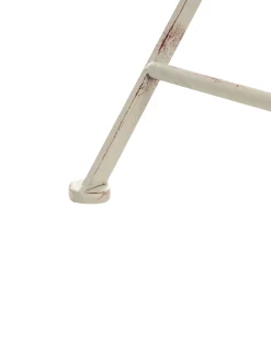 Sæt af 2 havestole COGGIA Foldbar Metal Lys Beige