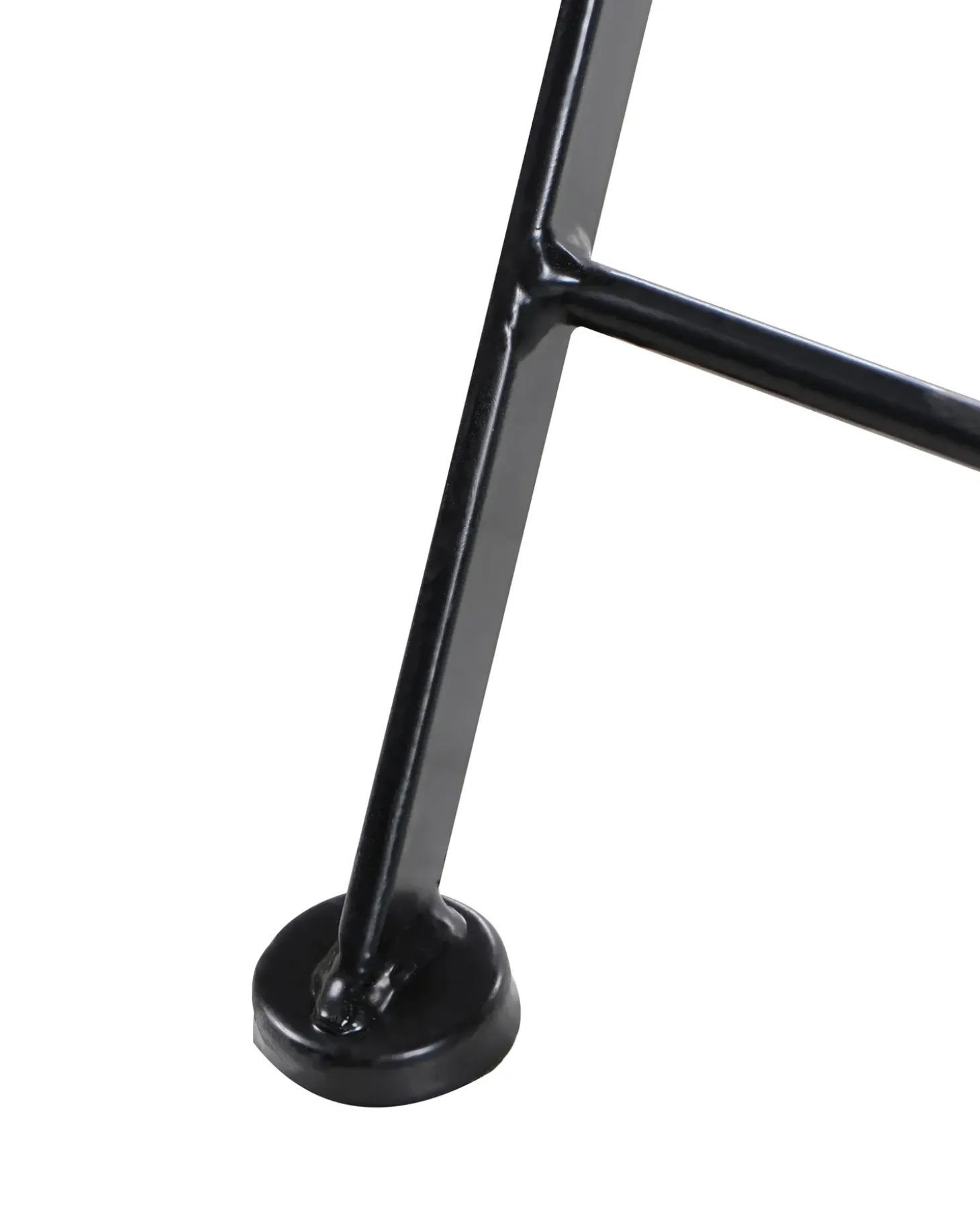 Sæt af 2 havestole COMISO Foldbar Metal Sort/hvid