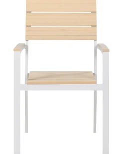Sæt af 6 havestole COMO Beige