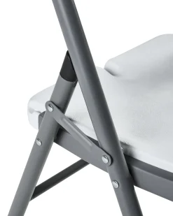 Sæt af 2 havestole CUGNOLI Foldbar Hvid