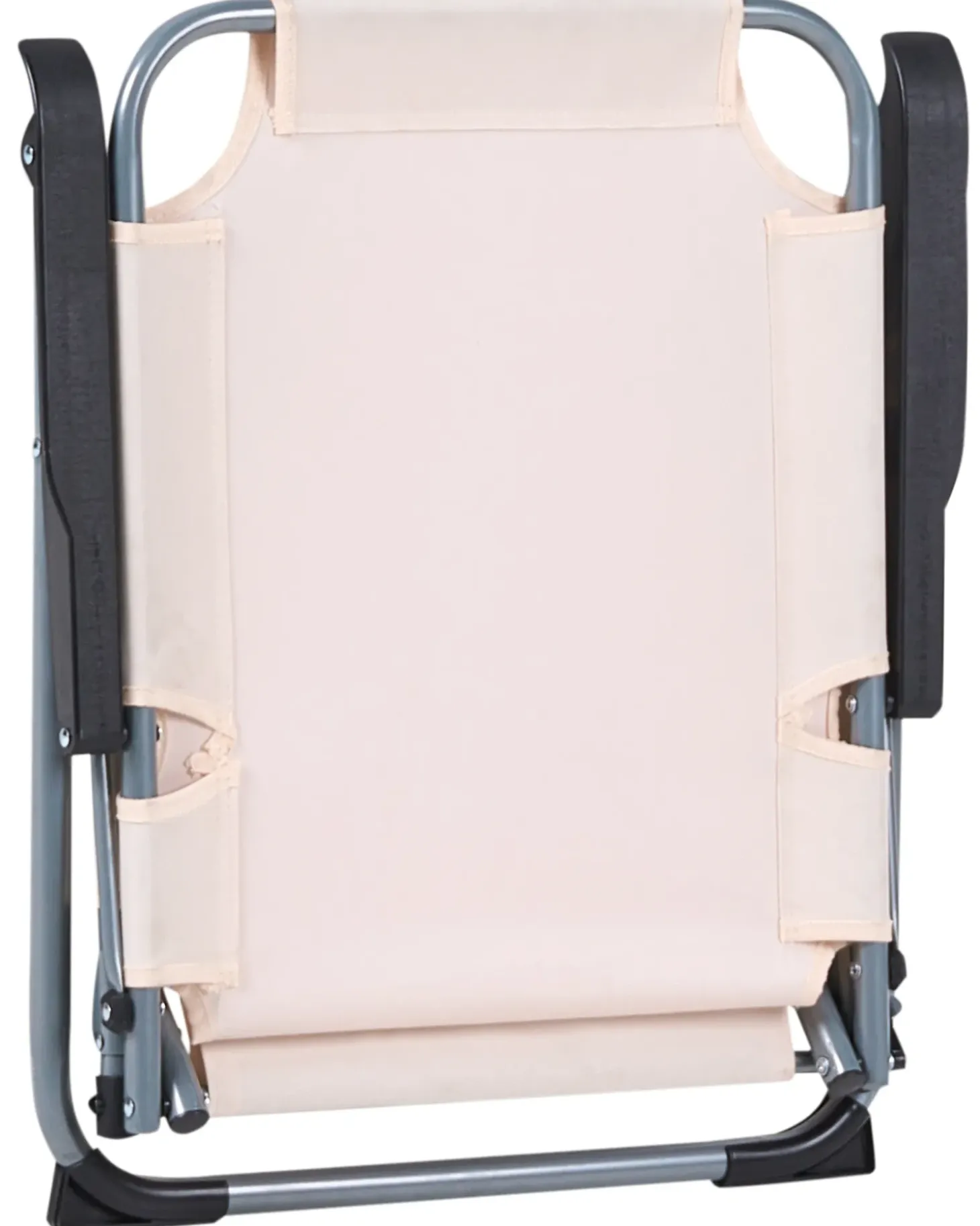 Sæt af 4 havestole GALATSI Foldbar Metal Beige
