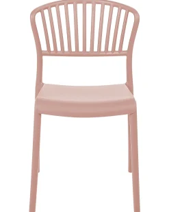 Sæt af 4 havestole GELA Pastellrosa