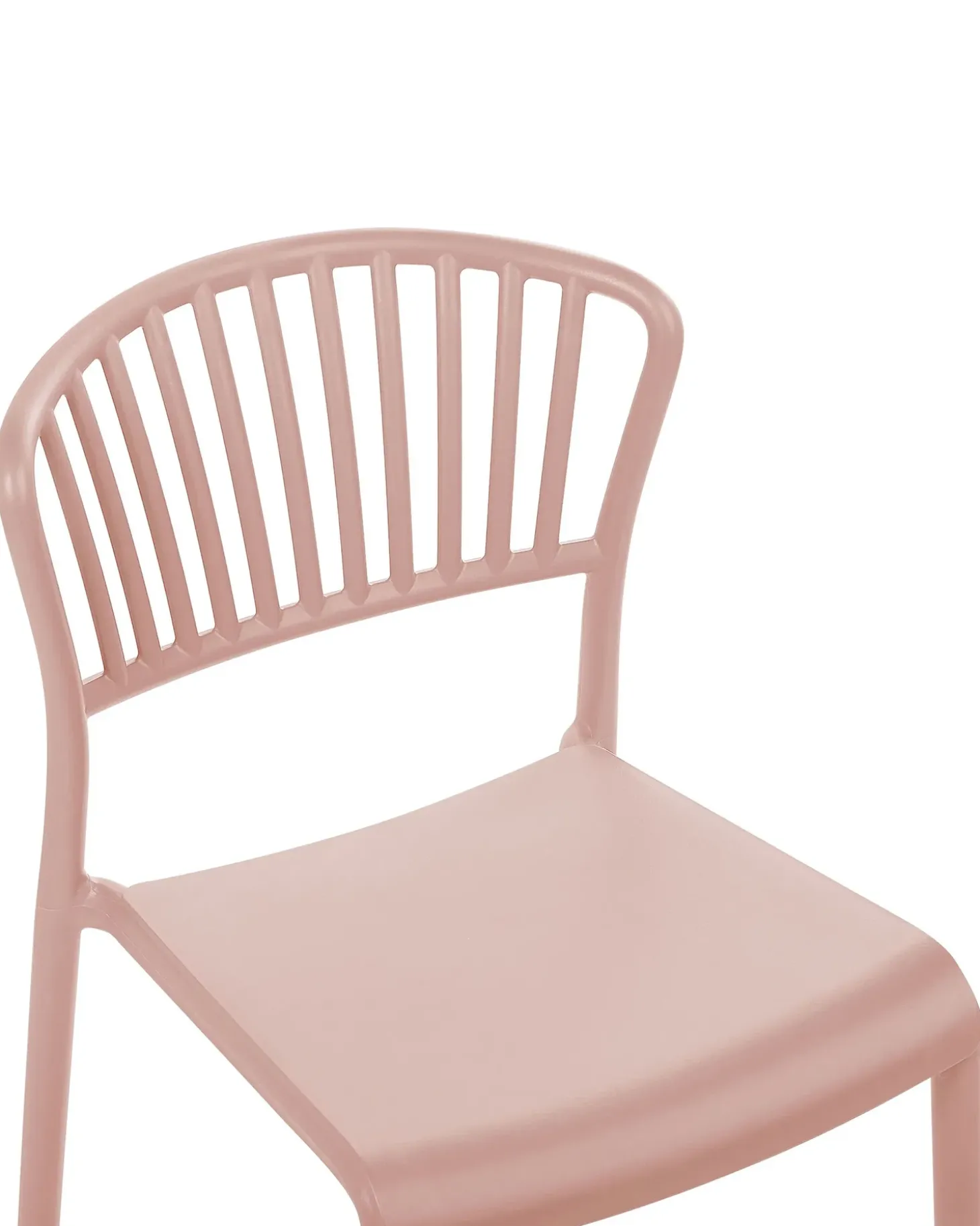 Sæt af 4 havestole GELA Pastellrosa