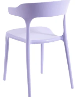 Sæt af 4 havestole GUBBIO Lilla