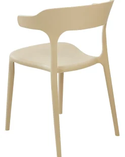 Sæt af 4 havestole GUBBIO Sand Beige
