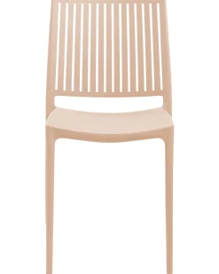 Sæt af 4 havestole ILLUMANI Sand Beige