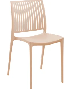 Sæt af 4 havestole ILLUMANI Sand Beige