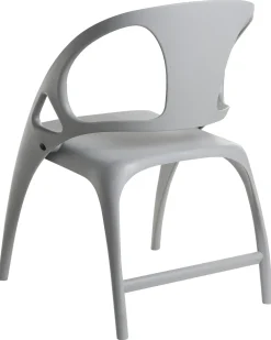 Sæt af 4 havestole NEMI Foldbar Grå