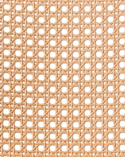 Sæt af 4 havestole PLOSE Hvid/beige