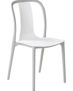 Sæt af 4 havestole SPEZIA Hvid