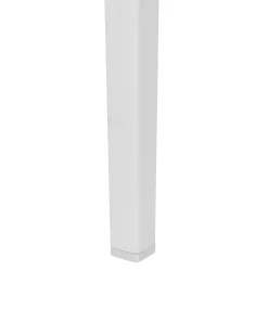Sæt af 6 havestole TAVIANO Metal Hvid