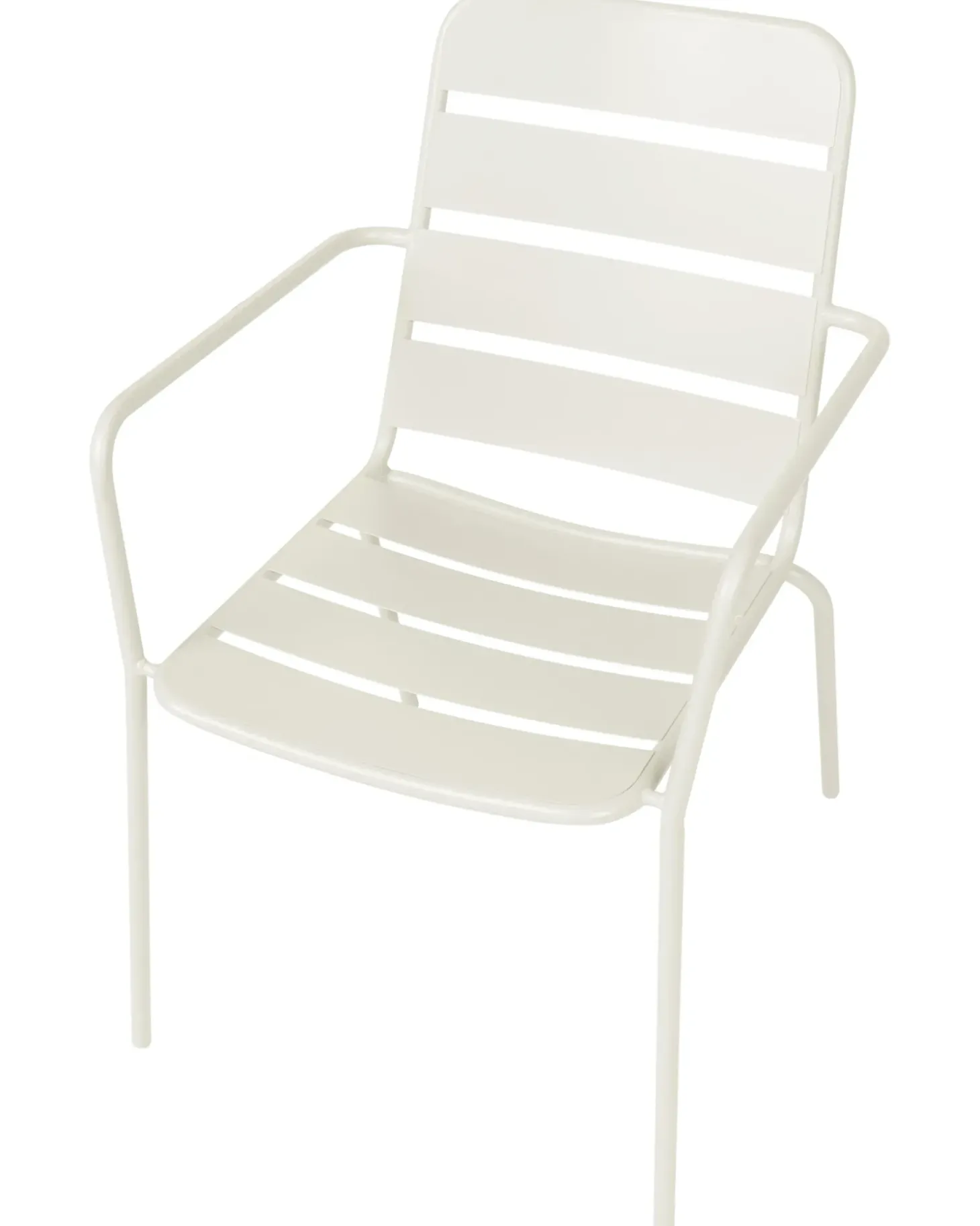 Sæt af 6 havestole TERENZO Metal Lys Beige