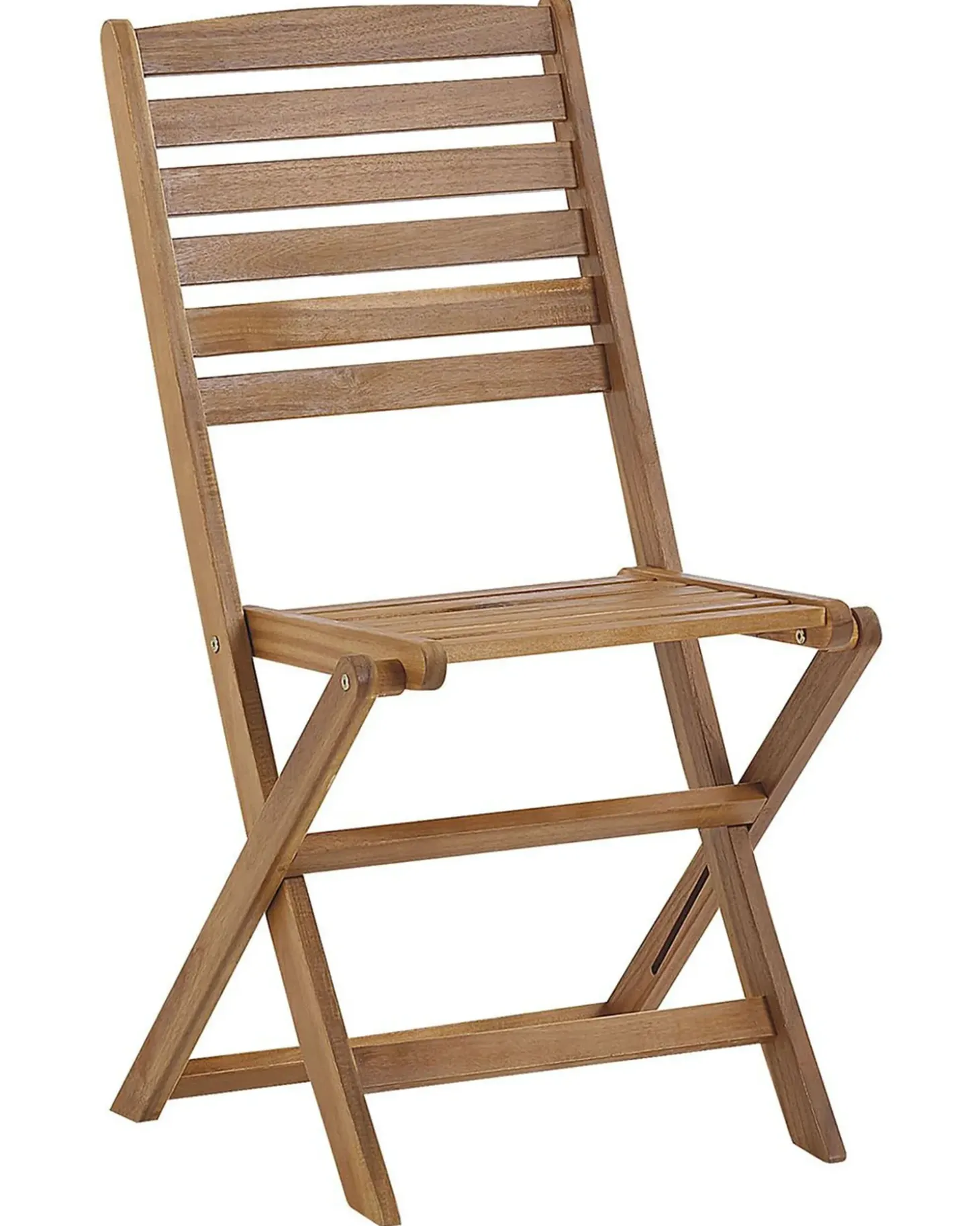 Sæt af 6 havestole TOLVE Akacietræ Brun