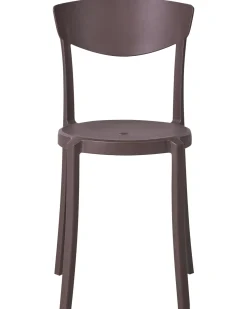 Sæt af 4 havestole VIESTE Brun