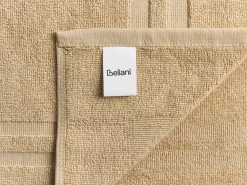 Sæt af 9 håndklæder ATAI Bomuld Sand Beige