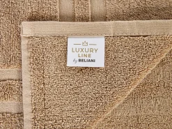 Sæt af 9 håndklæder MITIARO Bomuldsfrotté Sand Beige