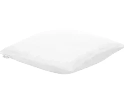Sæt af 2 hovedpuder ERRIGAL Høj Microfiber 80 x 80 cm Hvid