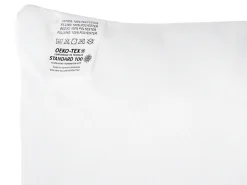 Sæt af 2 hovedpuder ERRIGAL Lav Microfiber 80 x 80 cm Hvid