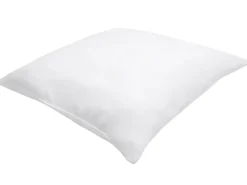 Sæt af 2 hovedpuder ERRIGAL Lav Microfiber 80 x 80 cm Hvid